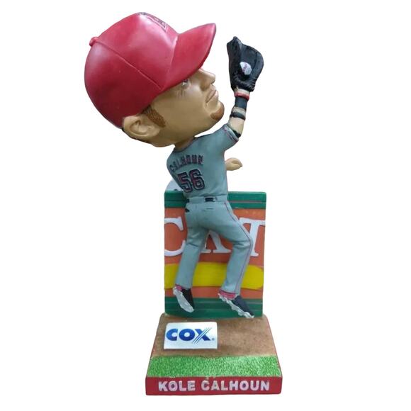 Anaheim Angels Kole Calhoun 56 Mlb Wall Catch New￼